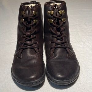 Vivobarefoot Dark Chocolate Gobi High Top Shield Boots- Size EU 37/ 6.5-7 US